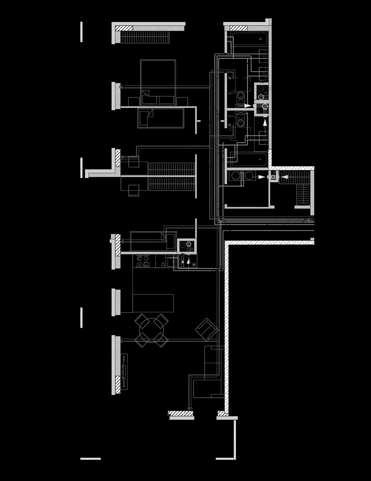 Single flat view