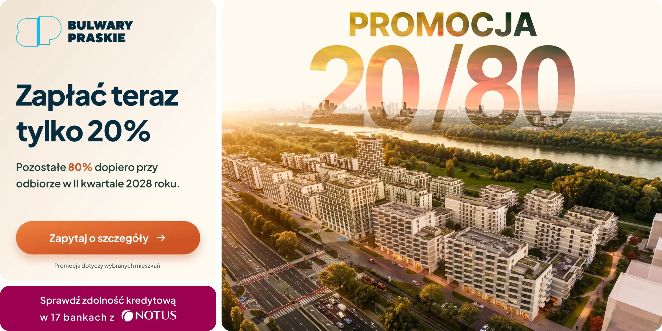 Promocja 20/80 Bulwary Praskie