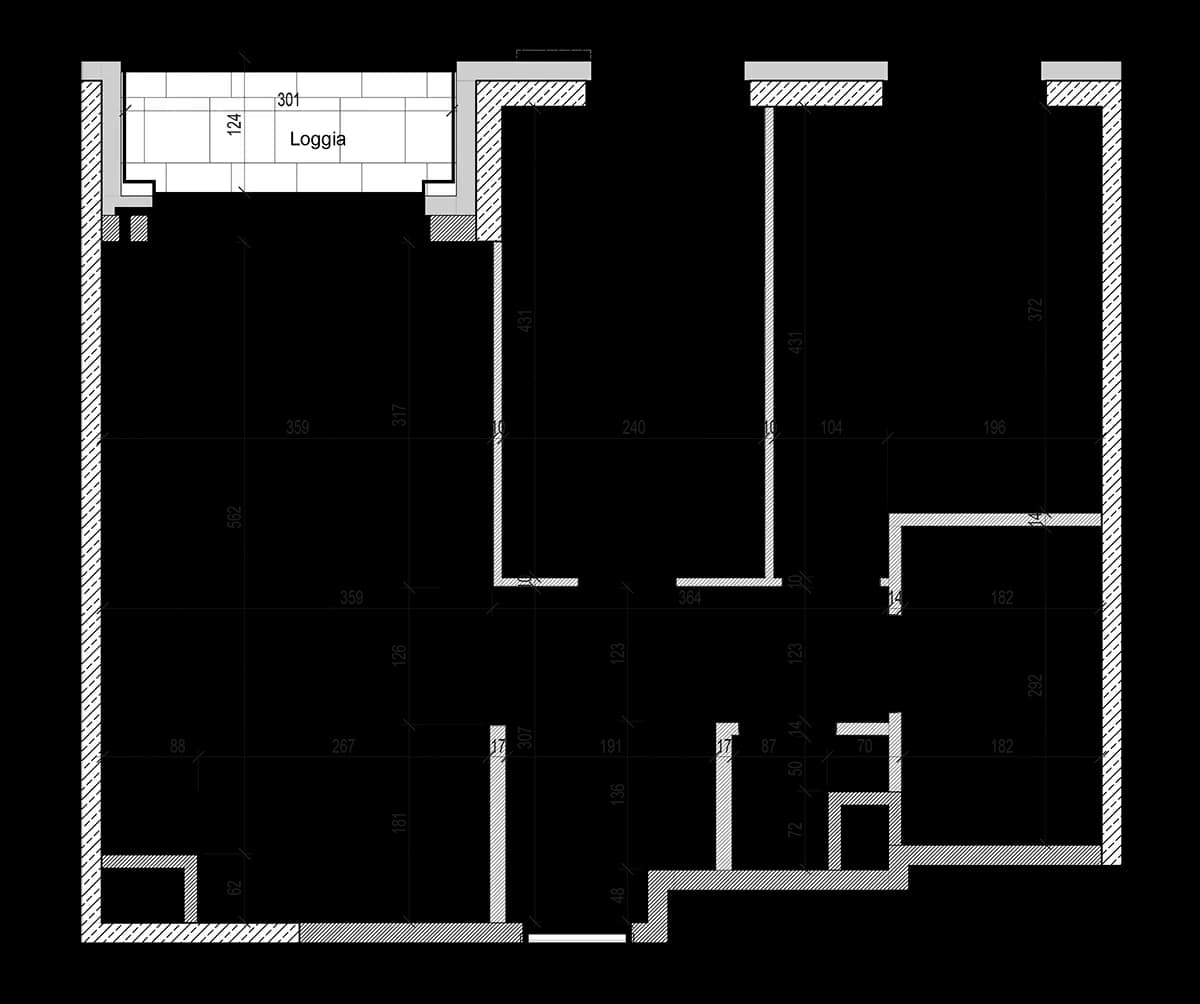 Single flat view