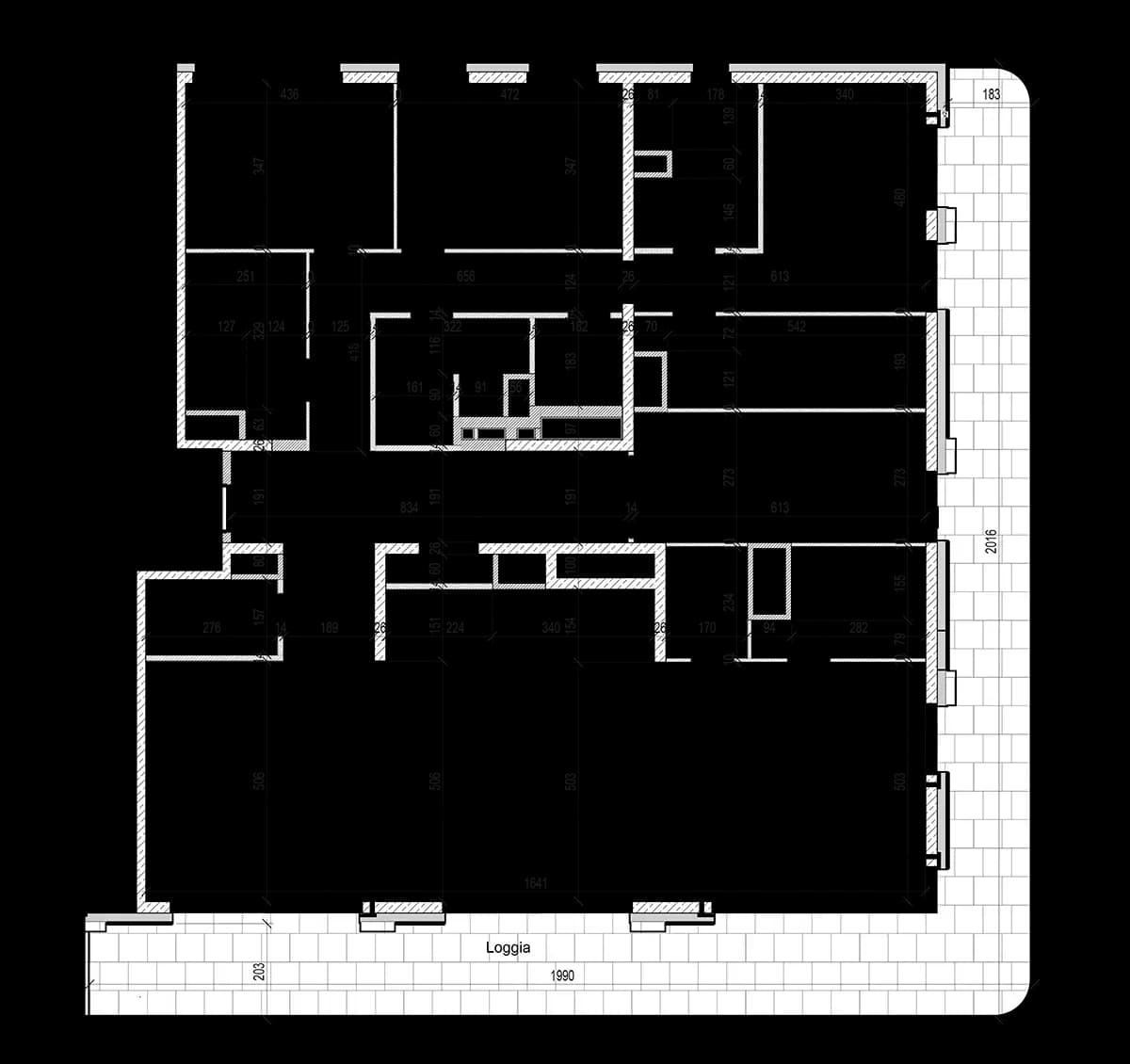 Single flat view