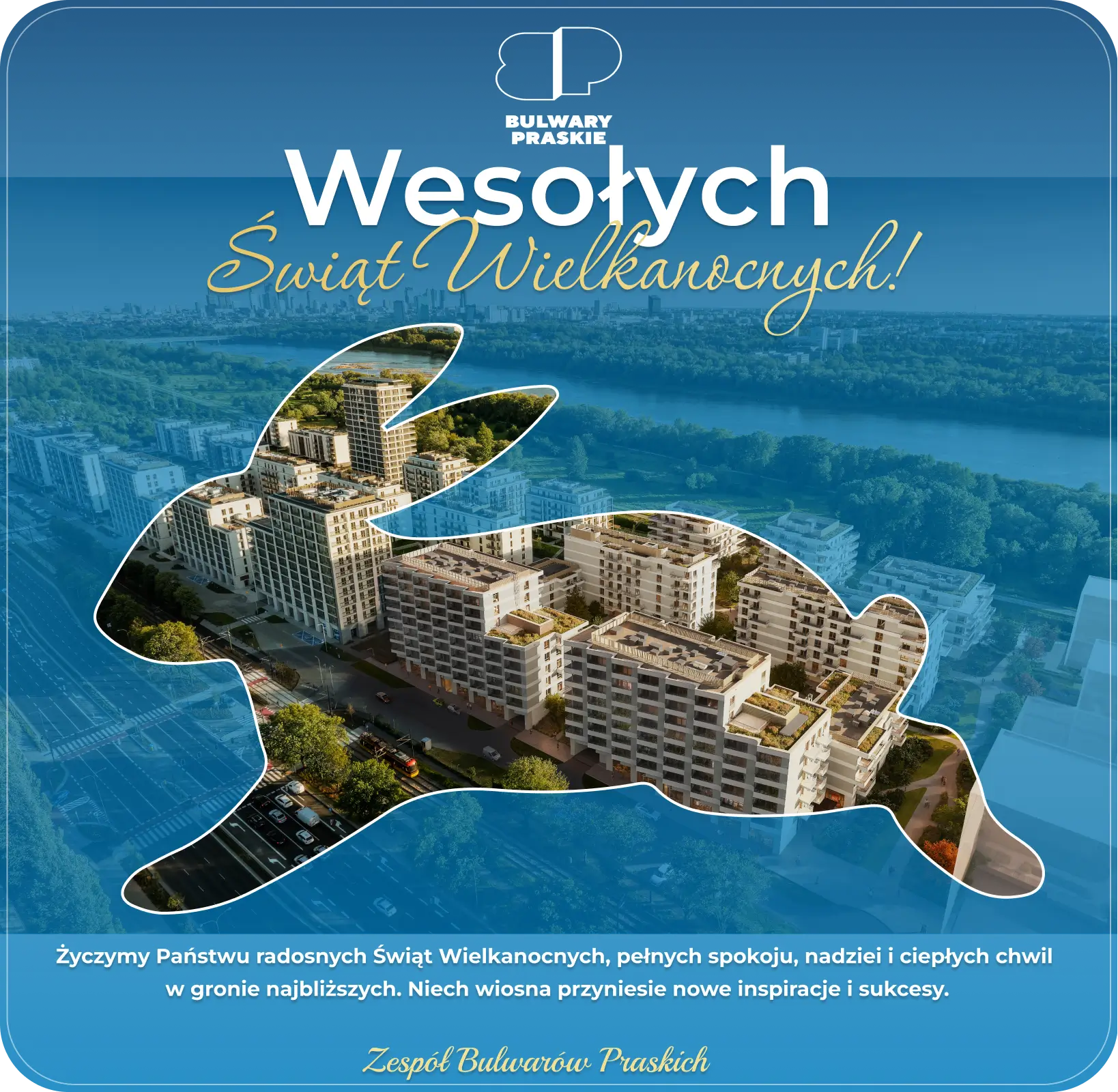 Życzenia z okazji świąt Wielkanocnych | Bulwary Praskie